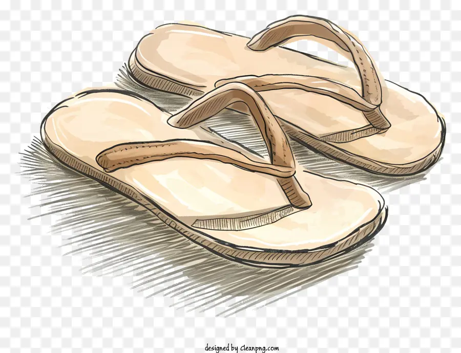 Sandal，Sandal Jepit PNG