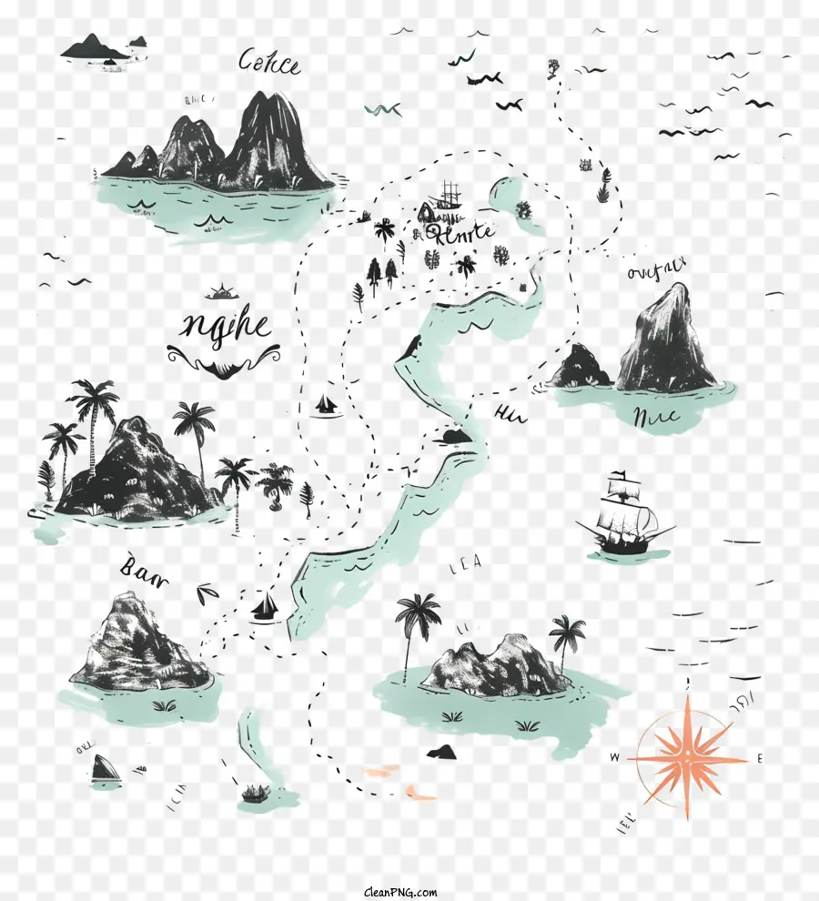 Peta Harta Karun，Peta Pulau PNG