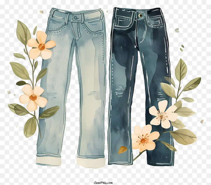 Jeans，Celana PNG