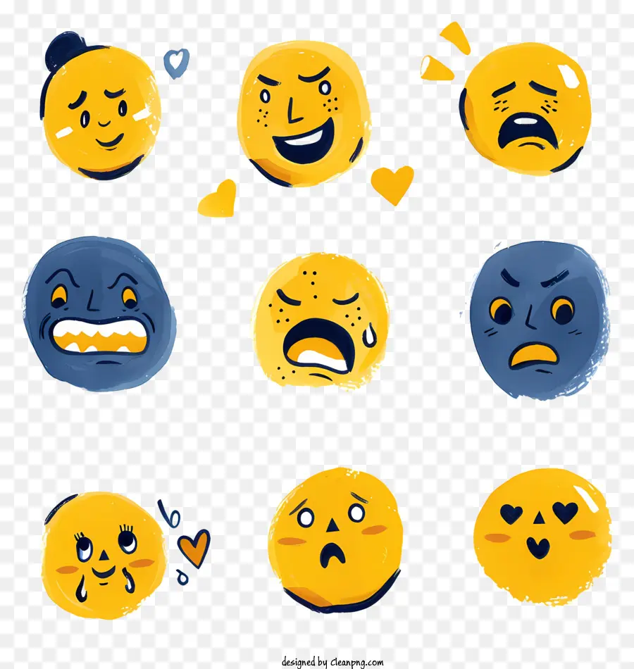 Emosi，Emoji PNG