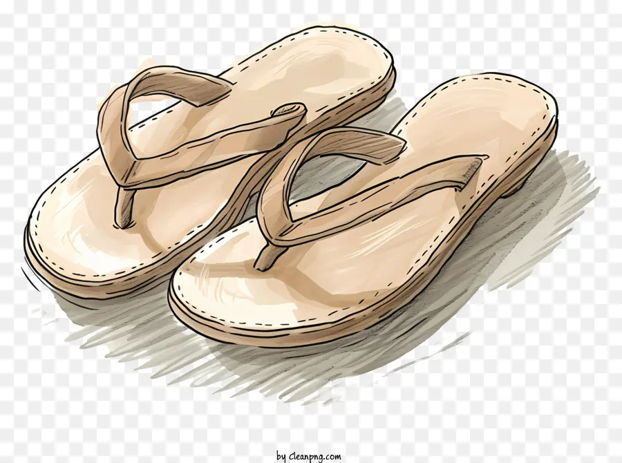 Sandal，Sandal Jepit PNG