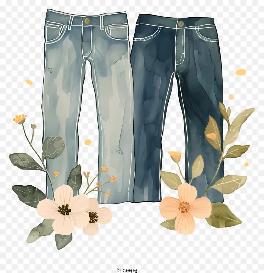 Jeans，Celana PNG