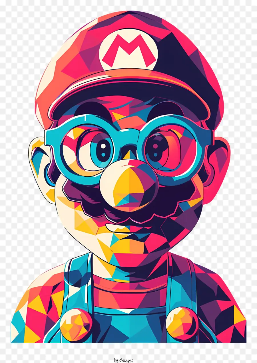 Mario，Mario Yang Penuh Warna PNG