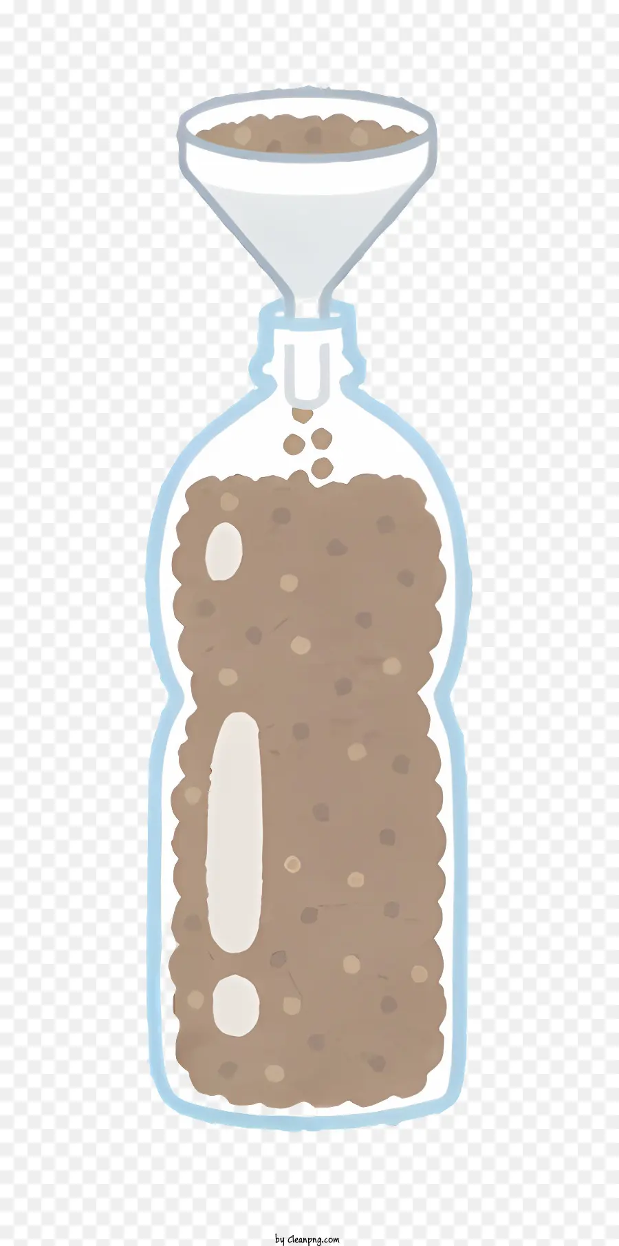 Botol Kaca Coklat，Batu Batu Kecil PNG