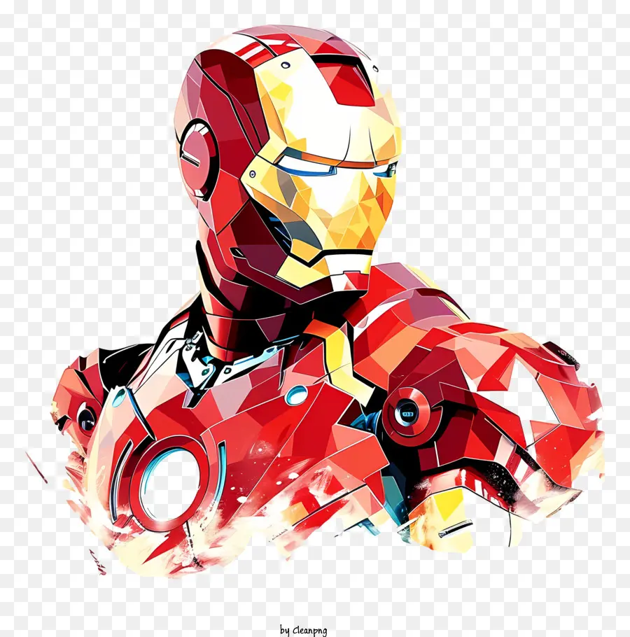 Manusia Besi，Ilustrasi Iron Man PNG
