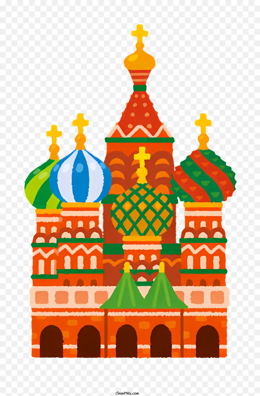 Red Square，Gereja Ortodoks Rusia PNG
