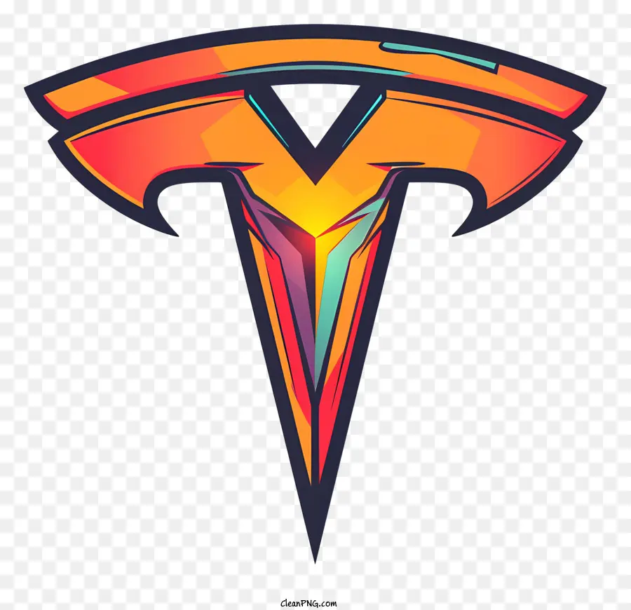 Logo Telsa，Logo Tesla PNG