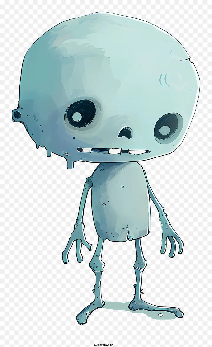 Zombi，Kerangka Biru PNG