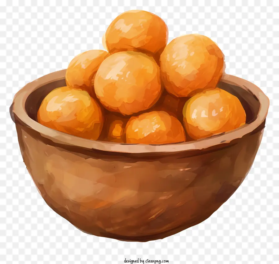 Laddu，Bola Oranye PNG