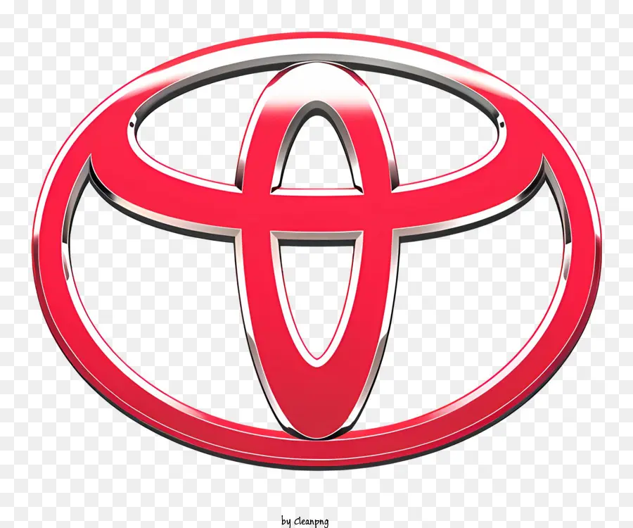 Logo Toyota，Logo Toyota Merah PNG