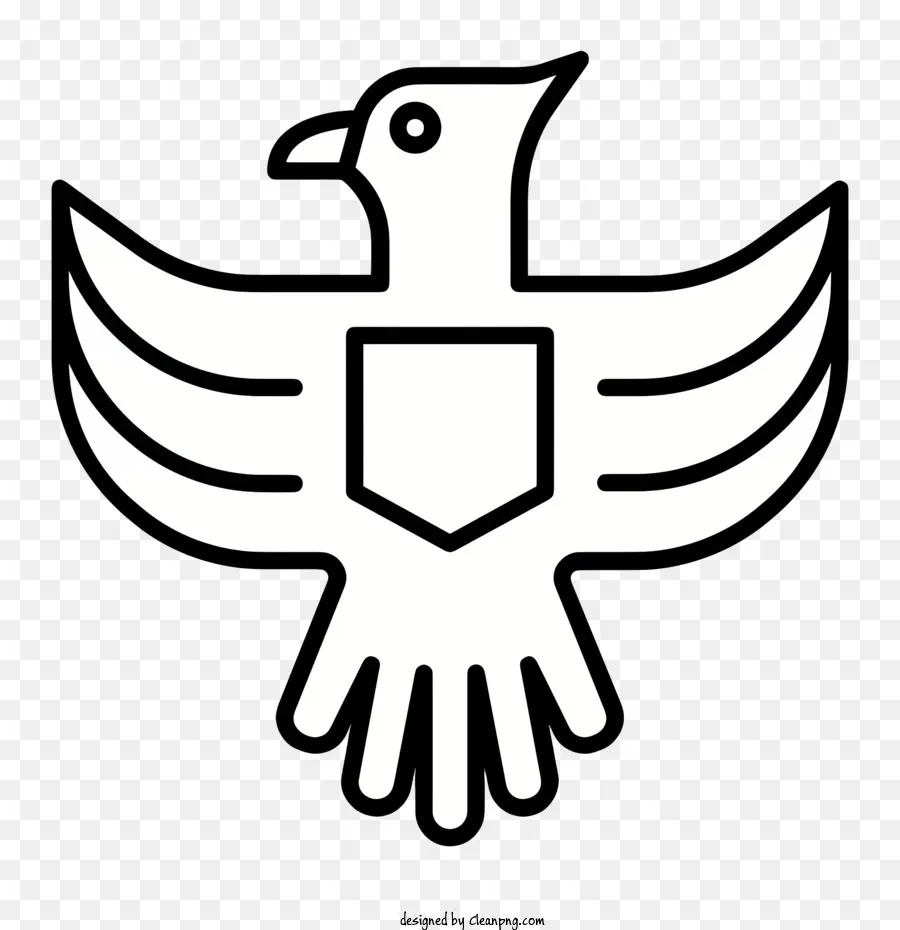 Garuda Logo，Burung PNG