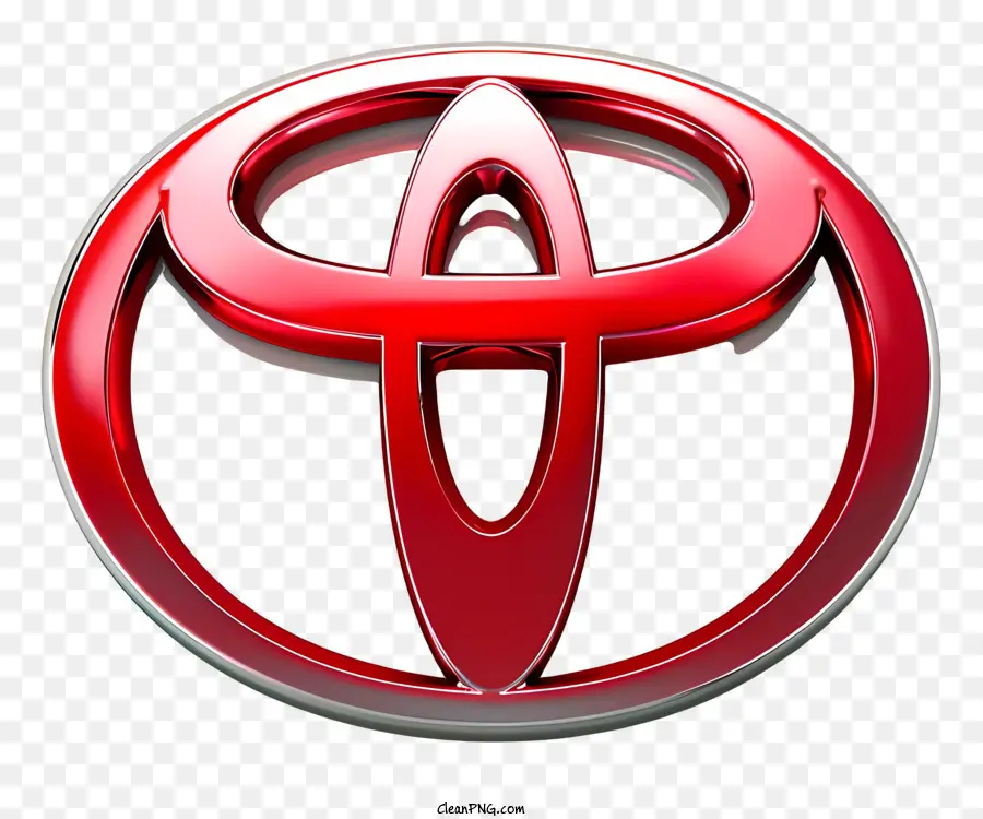 Logo Toyota，Logo Toyota Merah PNG