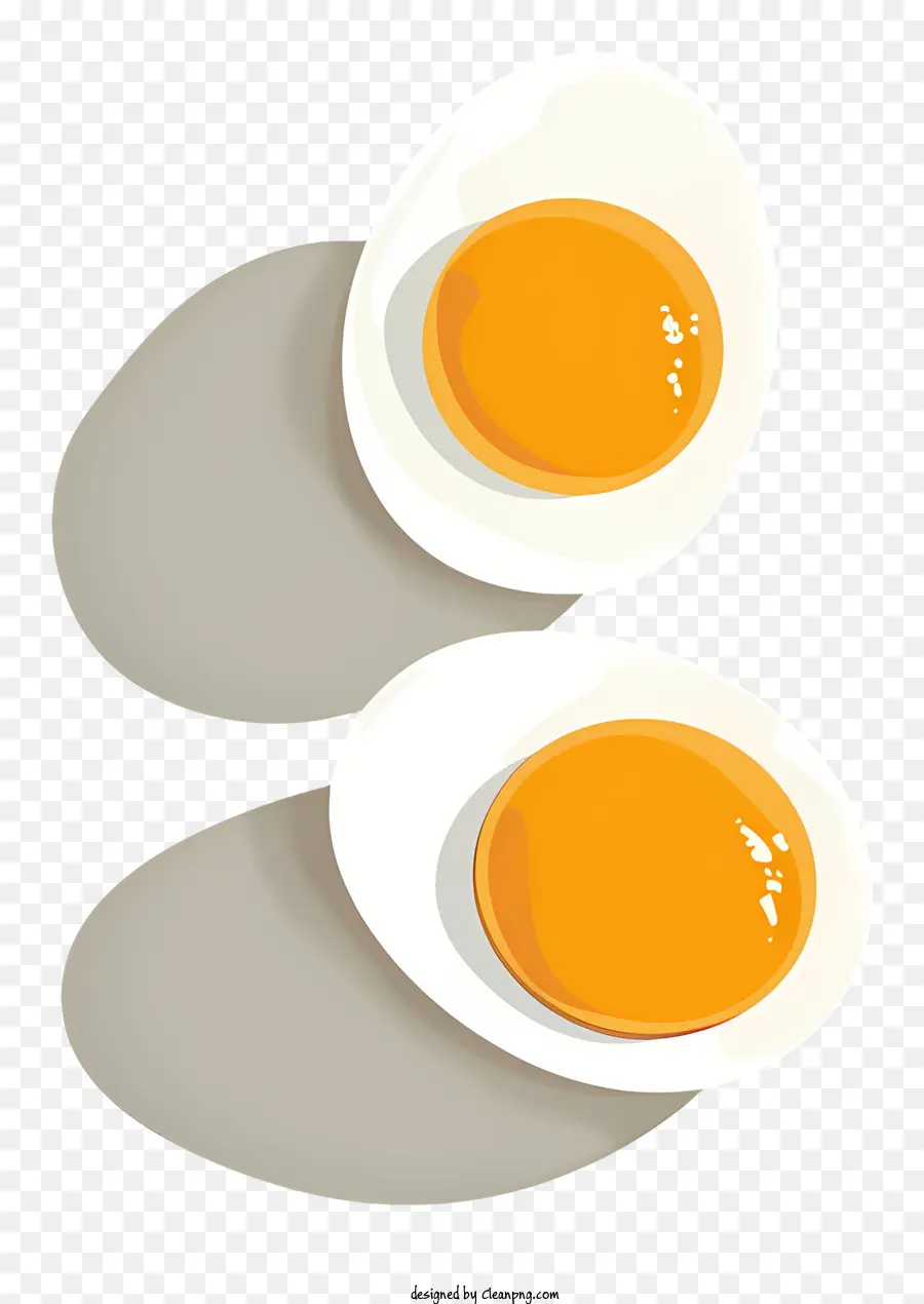 Telur Rebus，Plat Putih PNG
