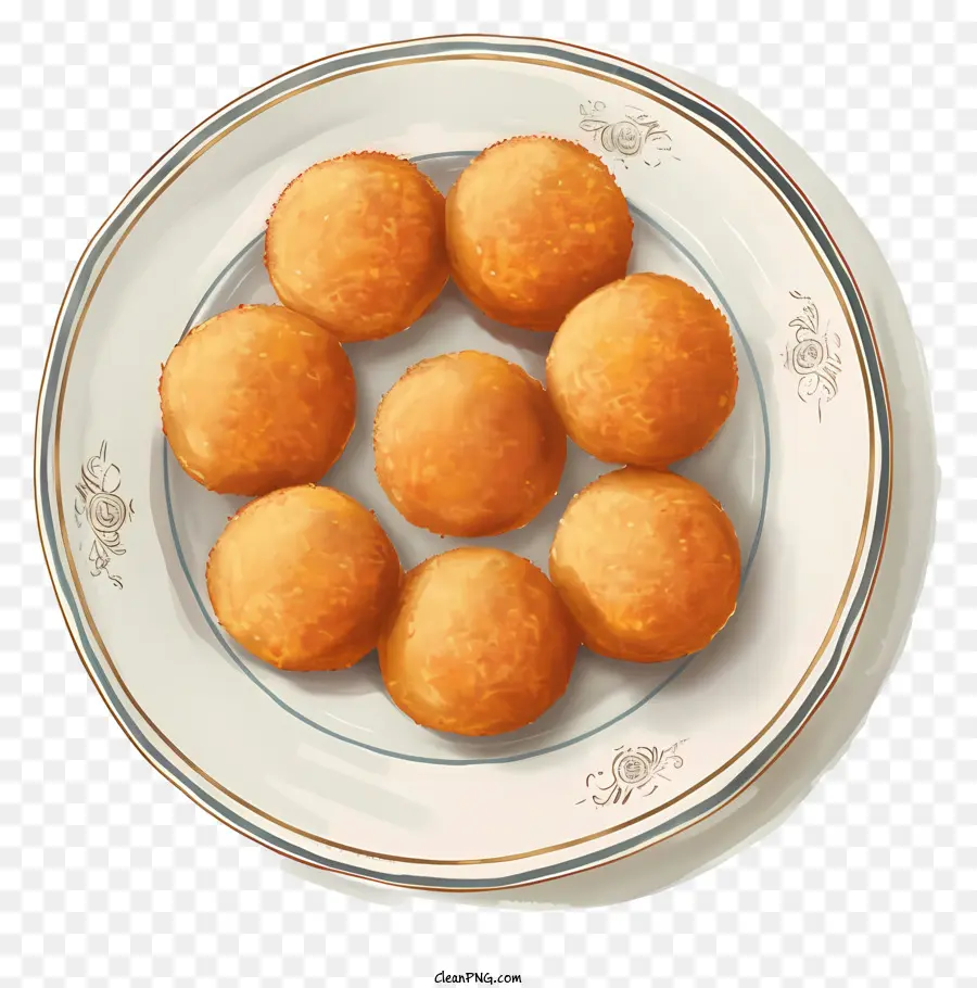 Laddu，Bola Goreng PNG