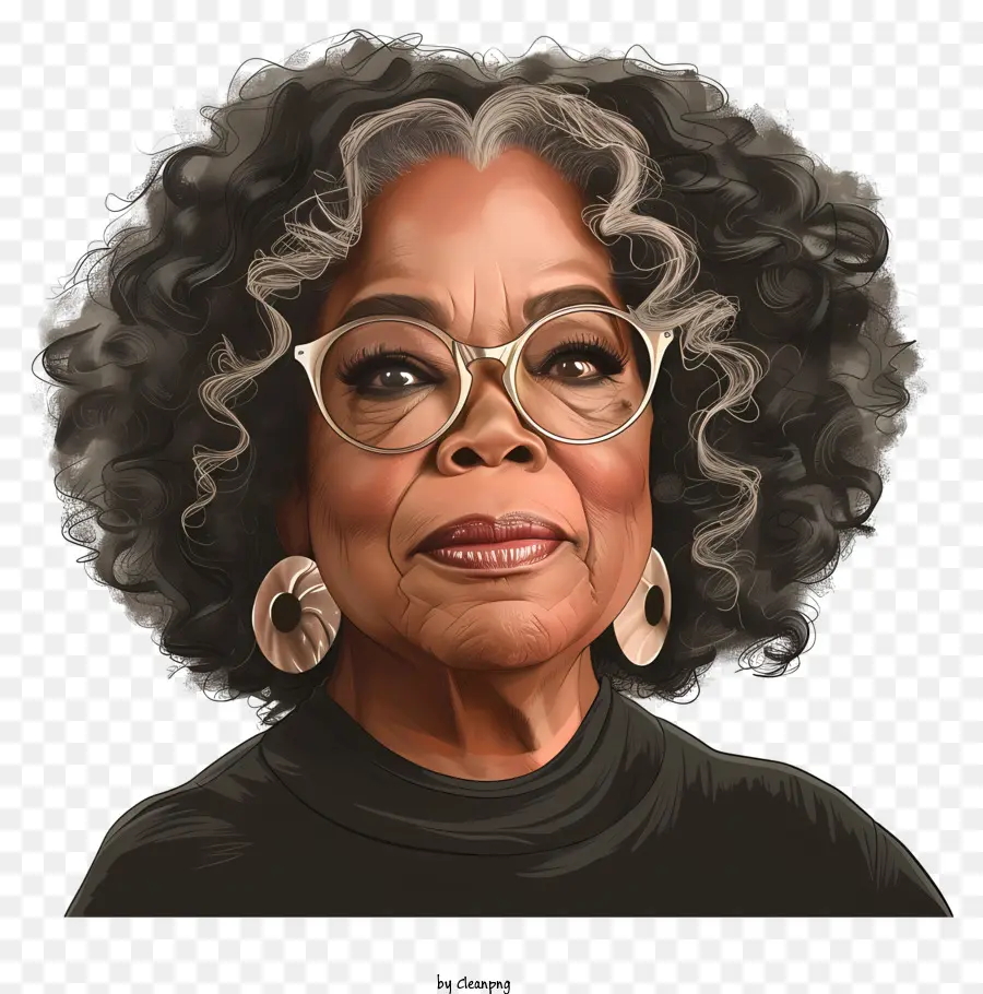 Oprah Winfrey，Wanita Yang Lebih Tua PNG