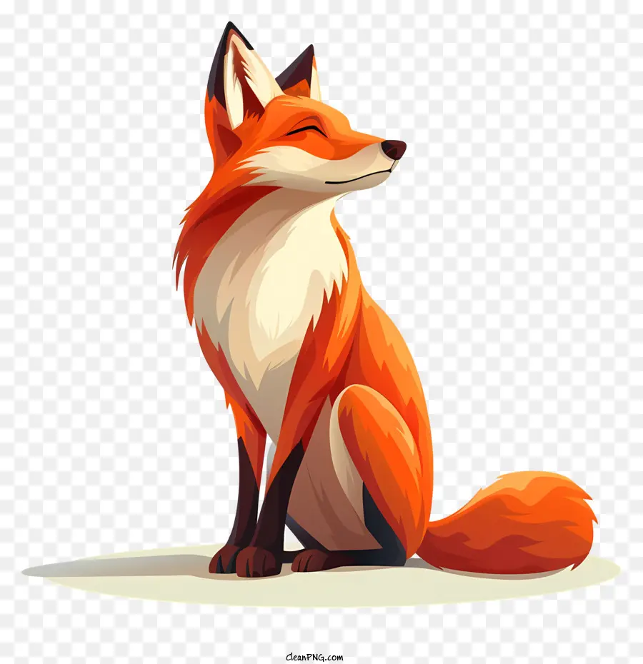 Fox，Rubah Merah PNG