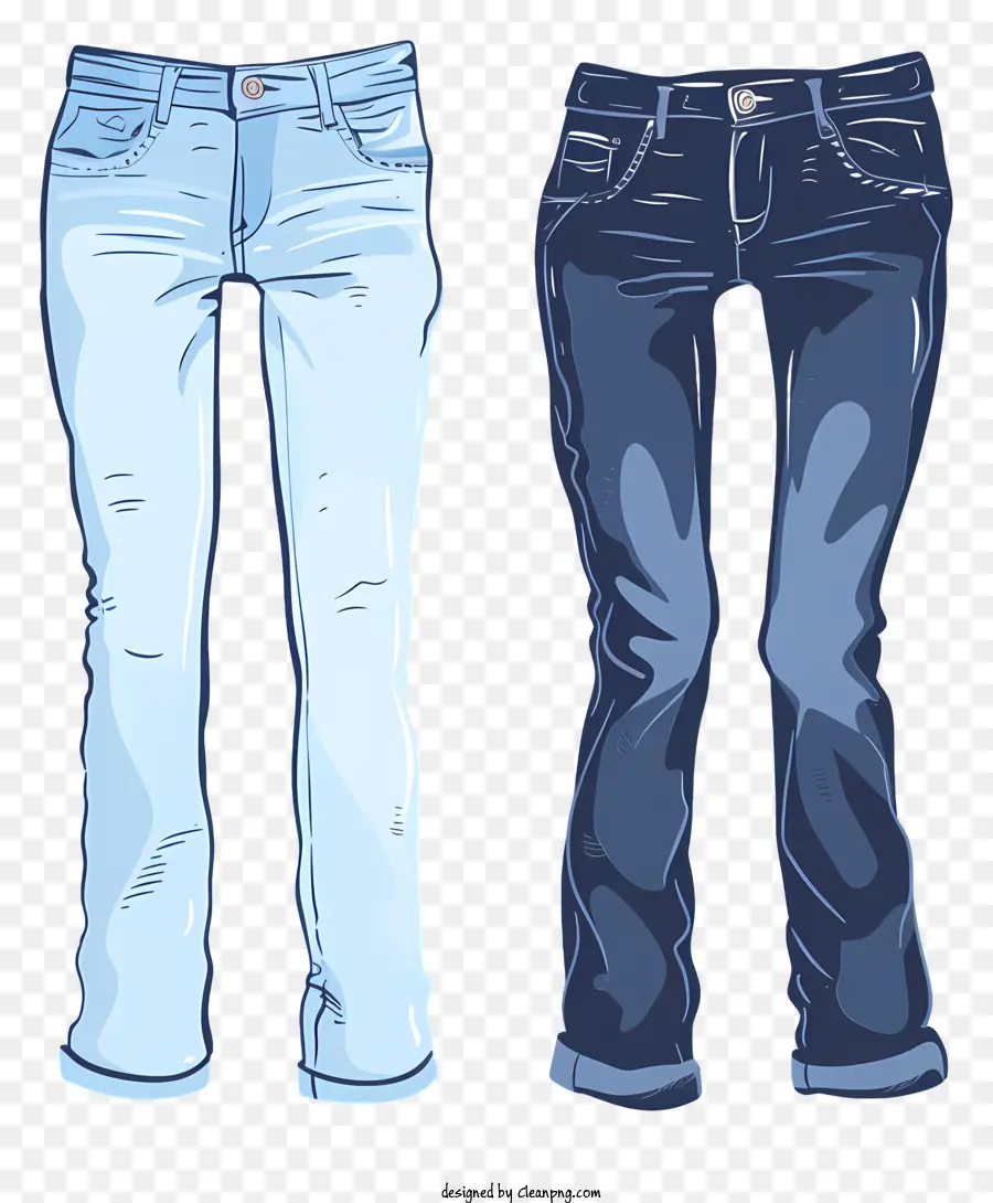 Jeans，Denim PNG