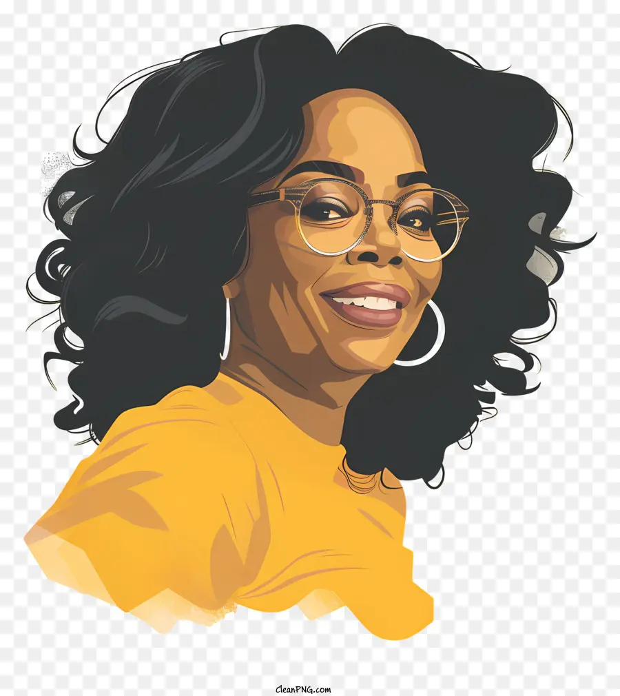 Oprah Winfrey，Kartun PNG