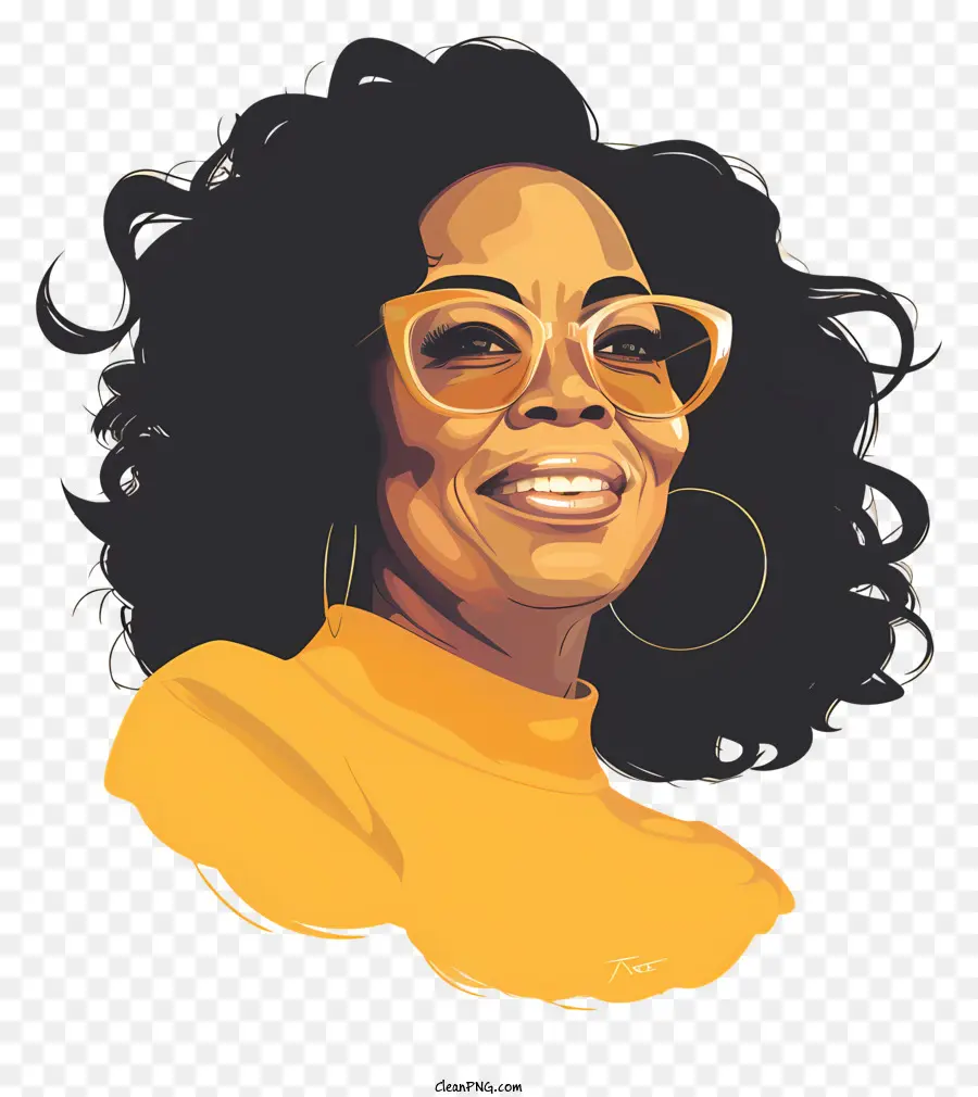 Oprah Winfrey，Tersenyum Wanita PNG