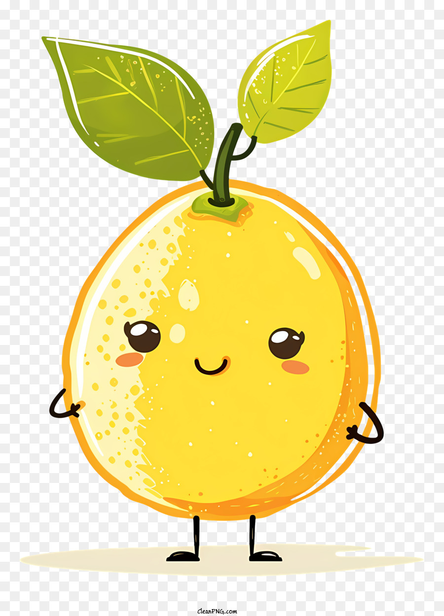 Kartun Lemon, Karakter Kartun, Orange gambar png