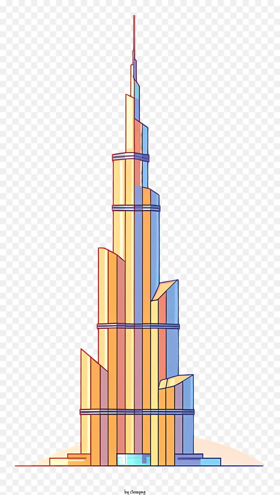 Burj Khalifa，Pencakar Langit Modern PNG