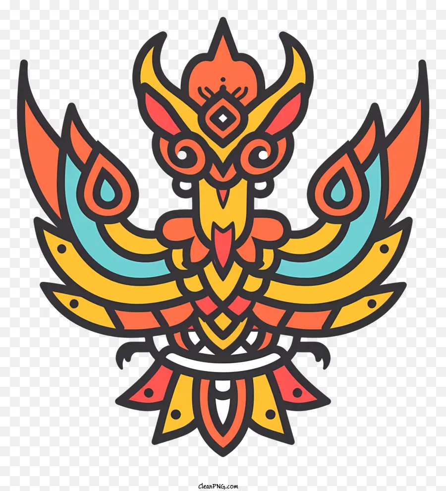 Garuda，Burung Hiasan PNG