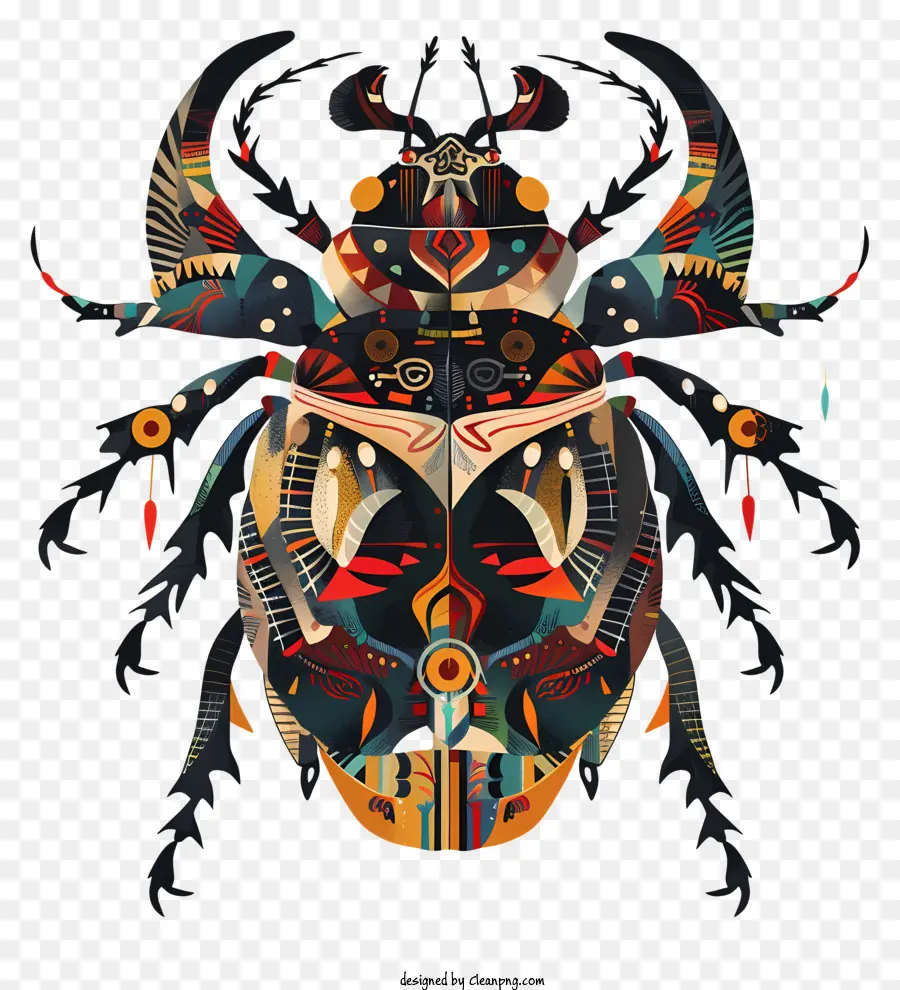 Kumbang Tibet，Kepala Bug PNG