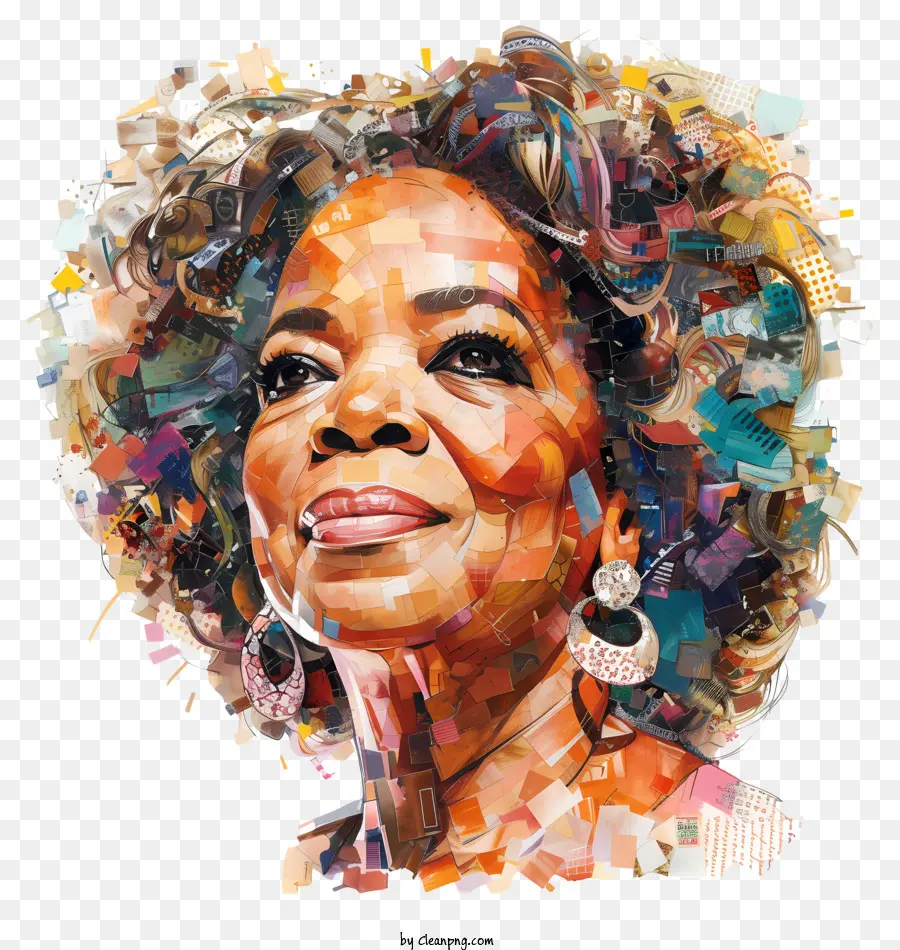 Oprah Winfrey，Potret Wanita PNG