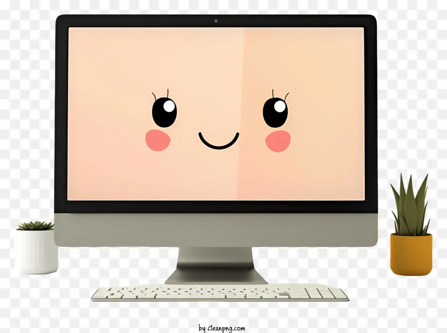 Monitor Komputer，Komputer Yang Lucu PNG