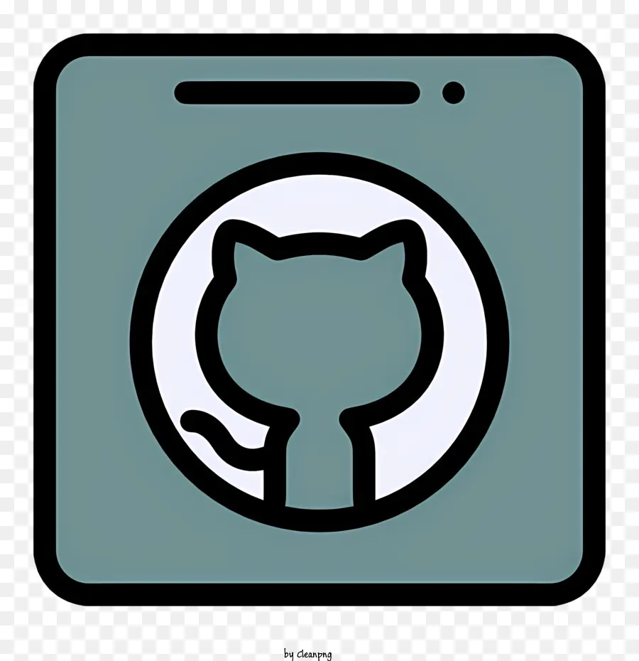 Ikon Github，Ikon Kucing PNG