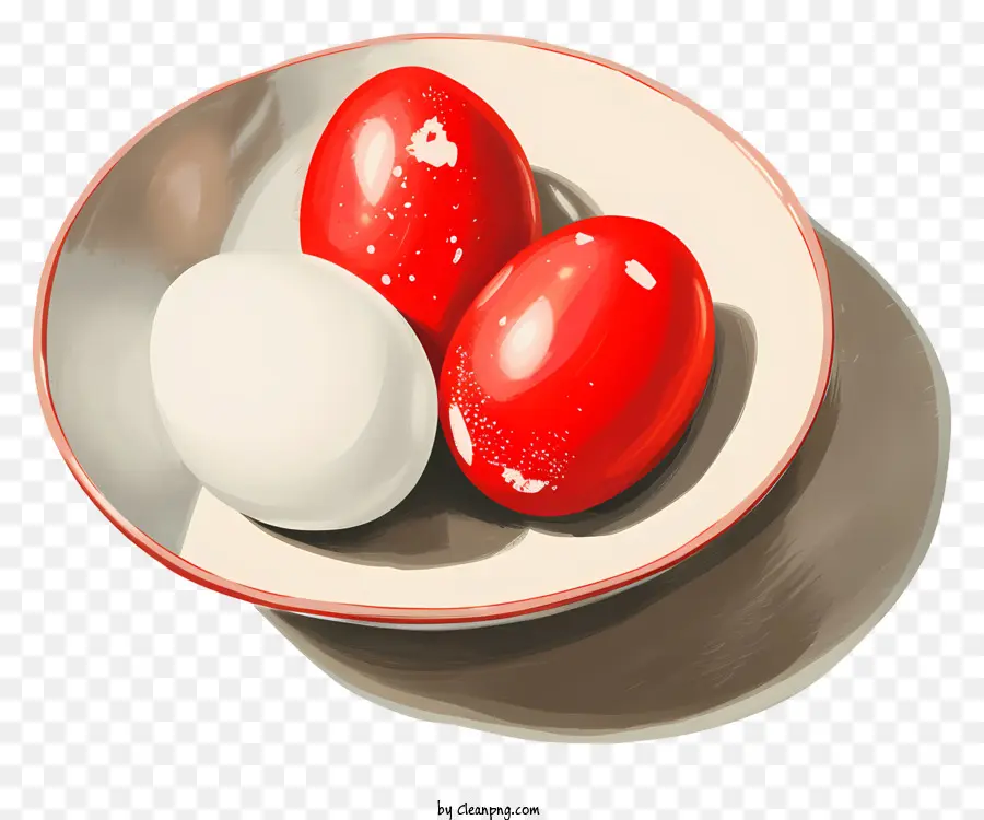 Telur，Telur Merah Putih PNG