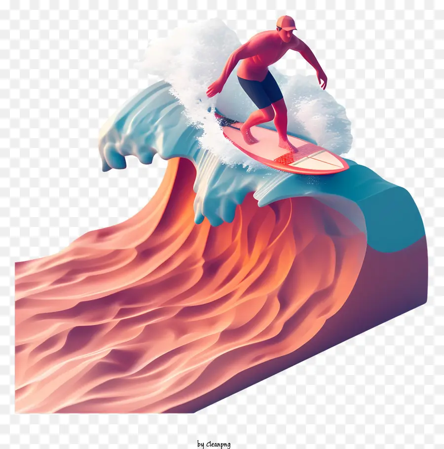 Surfer，Gelombang PNG