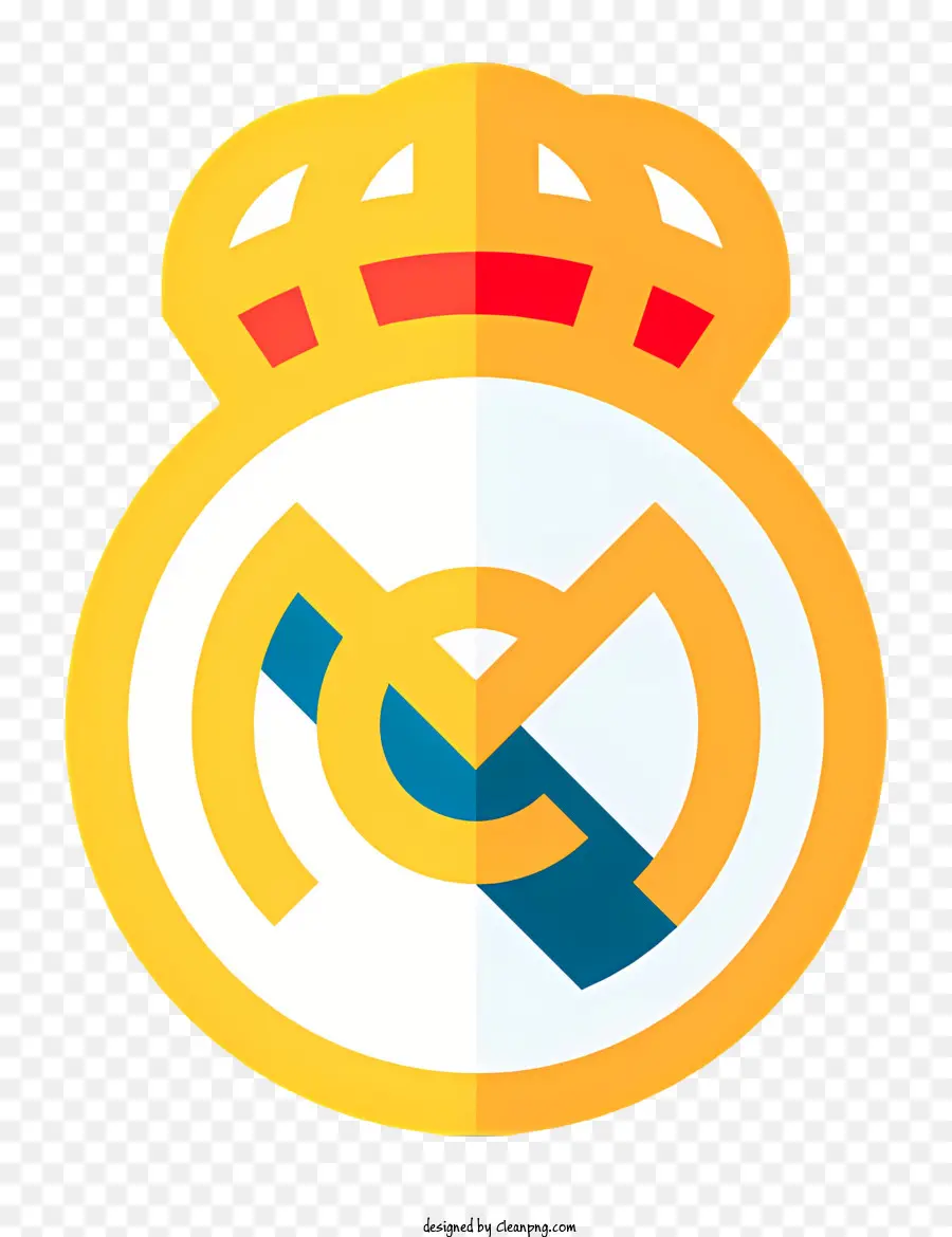 Logo Real Madrid，Sepak Bola PNG