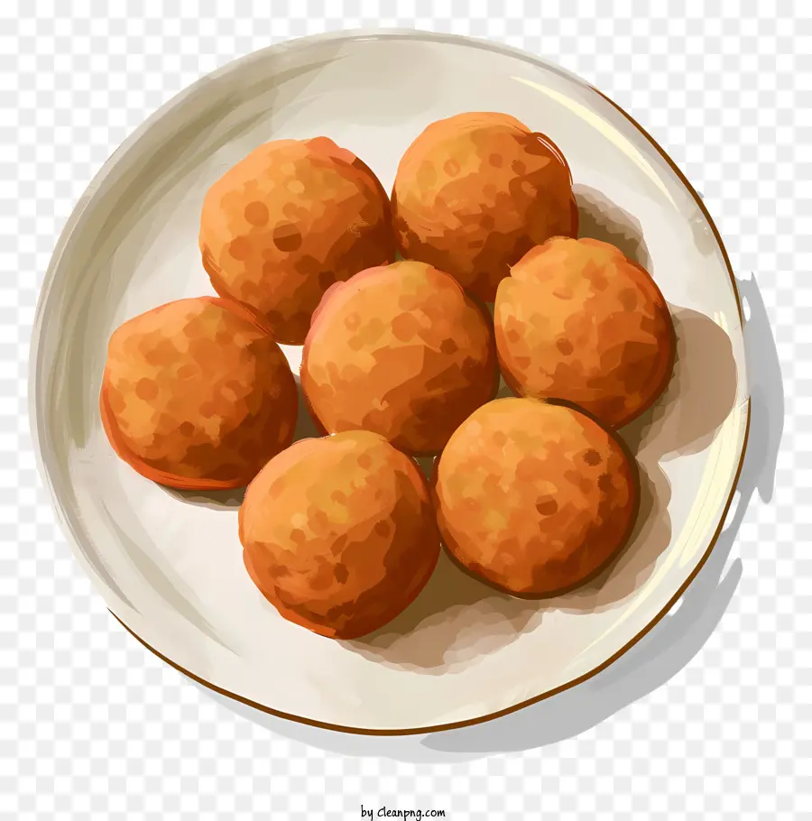 Laddu，Bola Goreng PNG