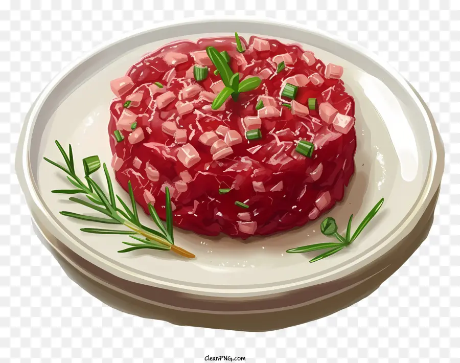 Steak Tartare，Hidangan Daging PNG