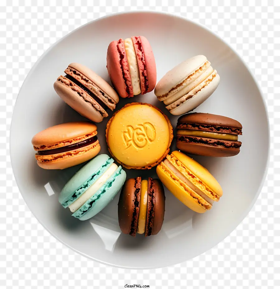 Makaroni，Macarons PNG