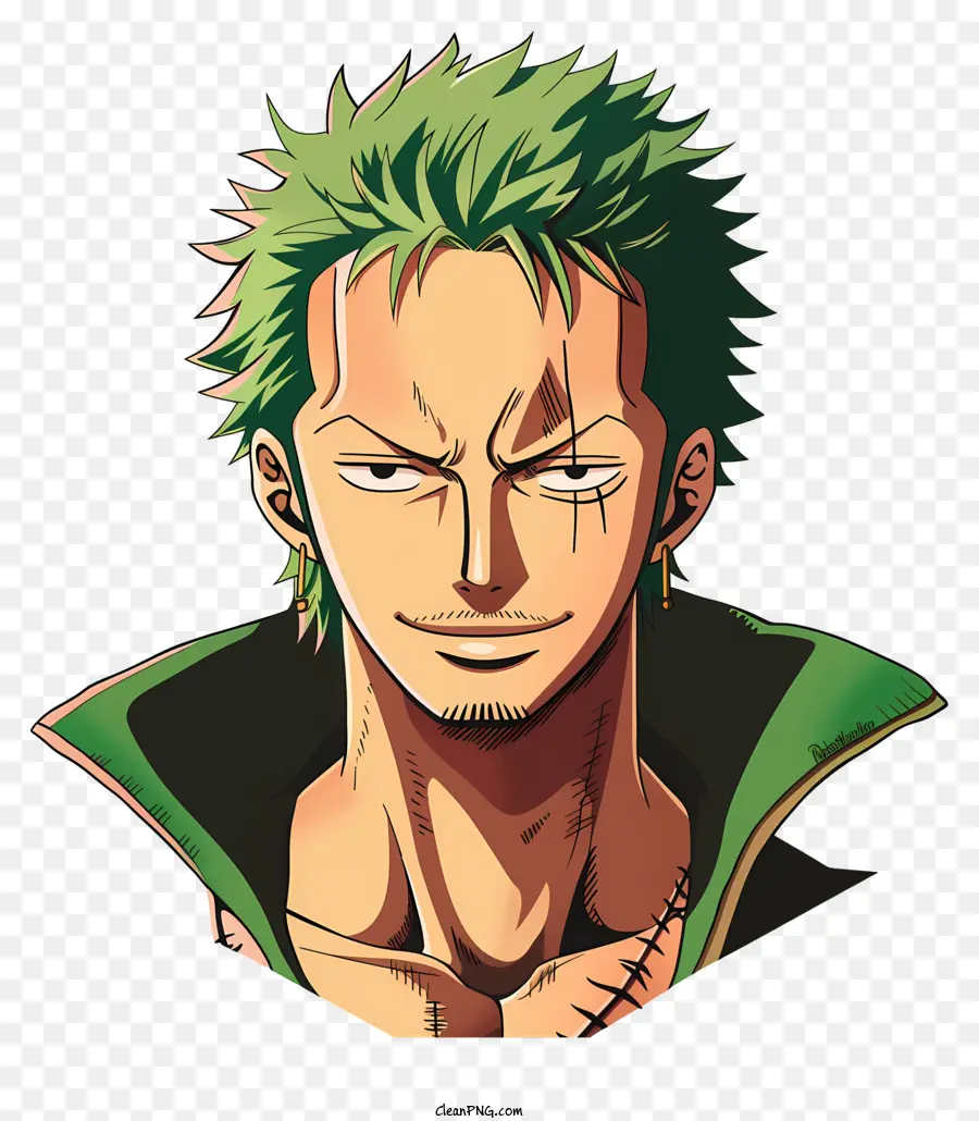 Satu Potong Roronoa Zoro，Karakter Anime PNG