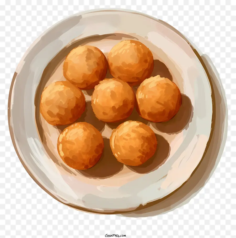 Laddu，Bola Goreng PNG