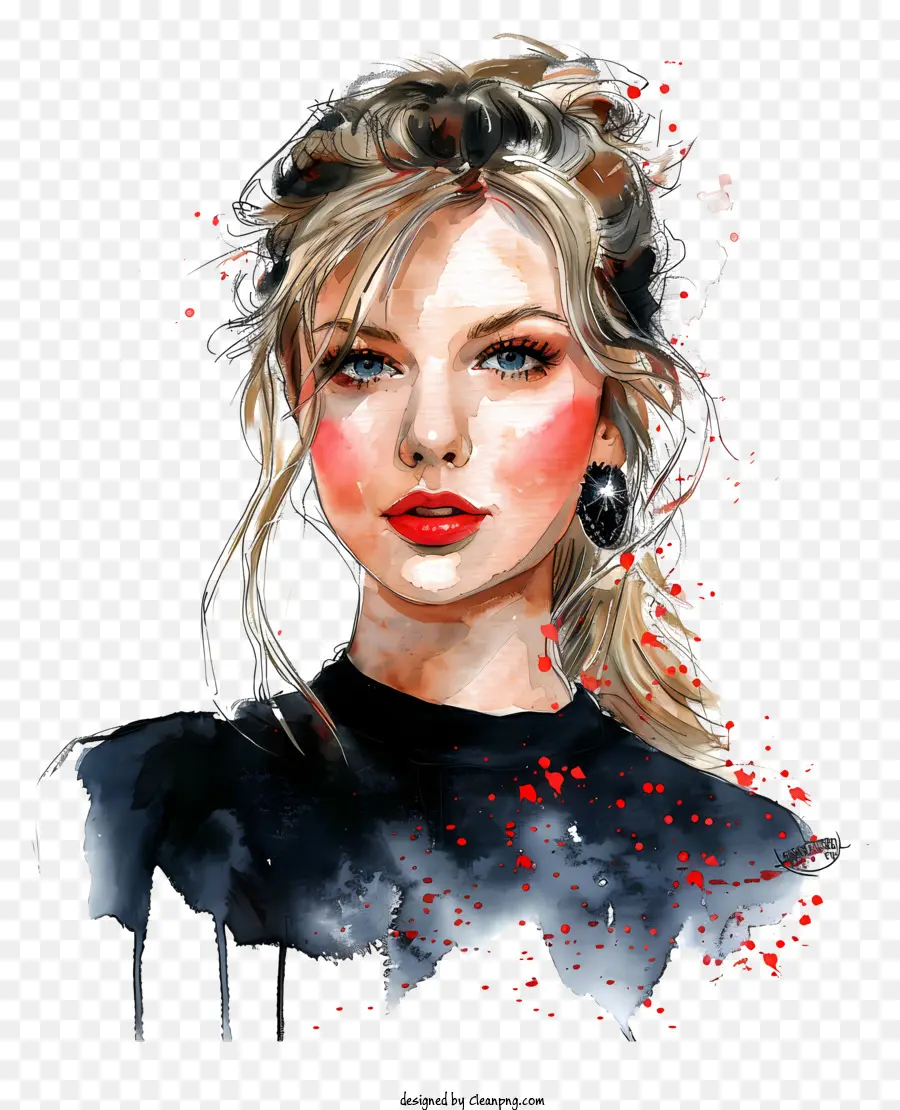 Taylor Swift，Lukisan Yang Semarak PNG