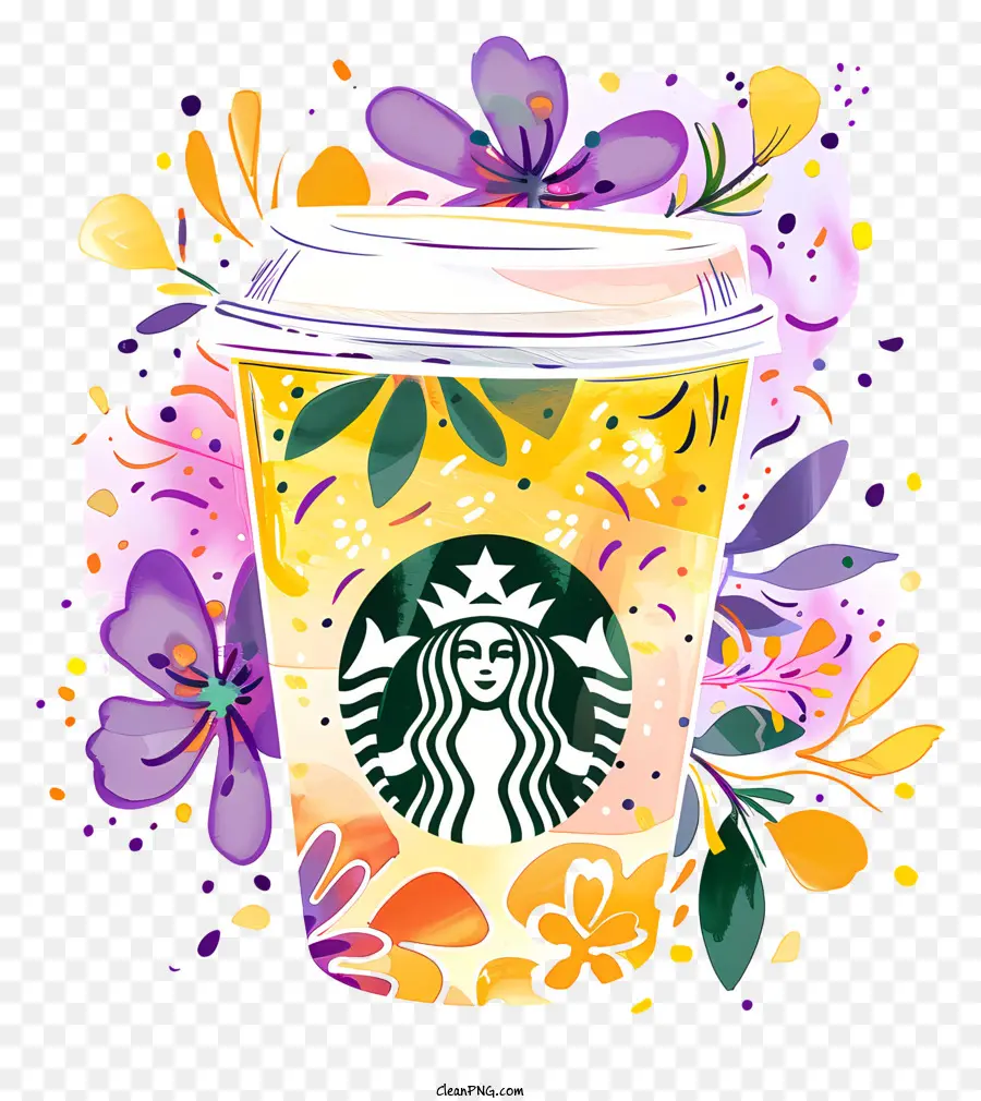 Cangkir Kopi Starbucks，Piala Starbucks PNG