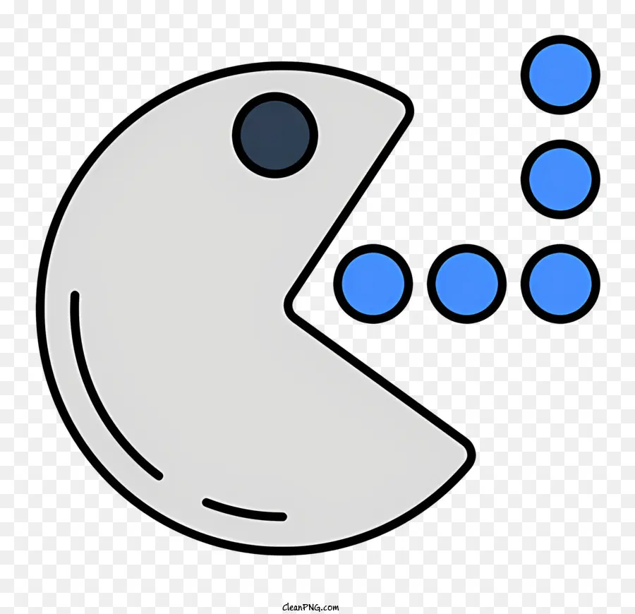Logo Pacman，Teka Teki Game PNG