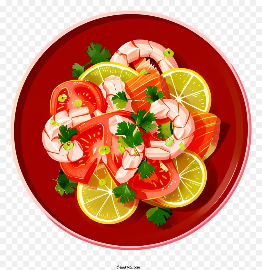 Ceviche，Tomat PNG