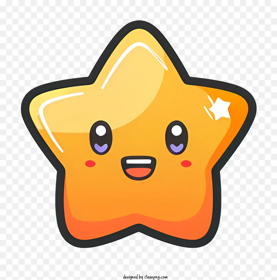Bintang Emoji，Kartun PNG
