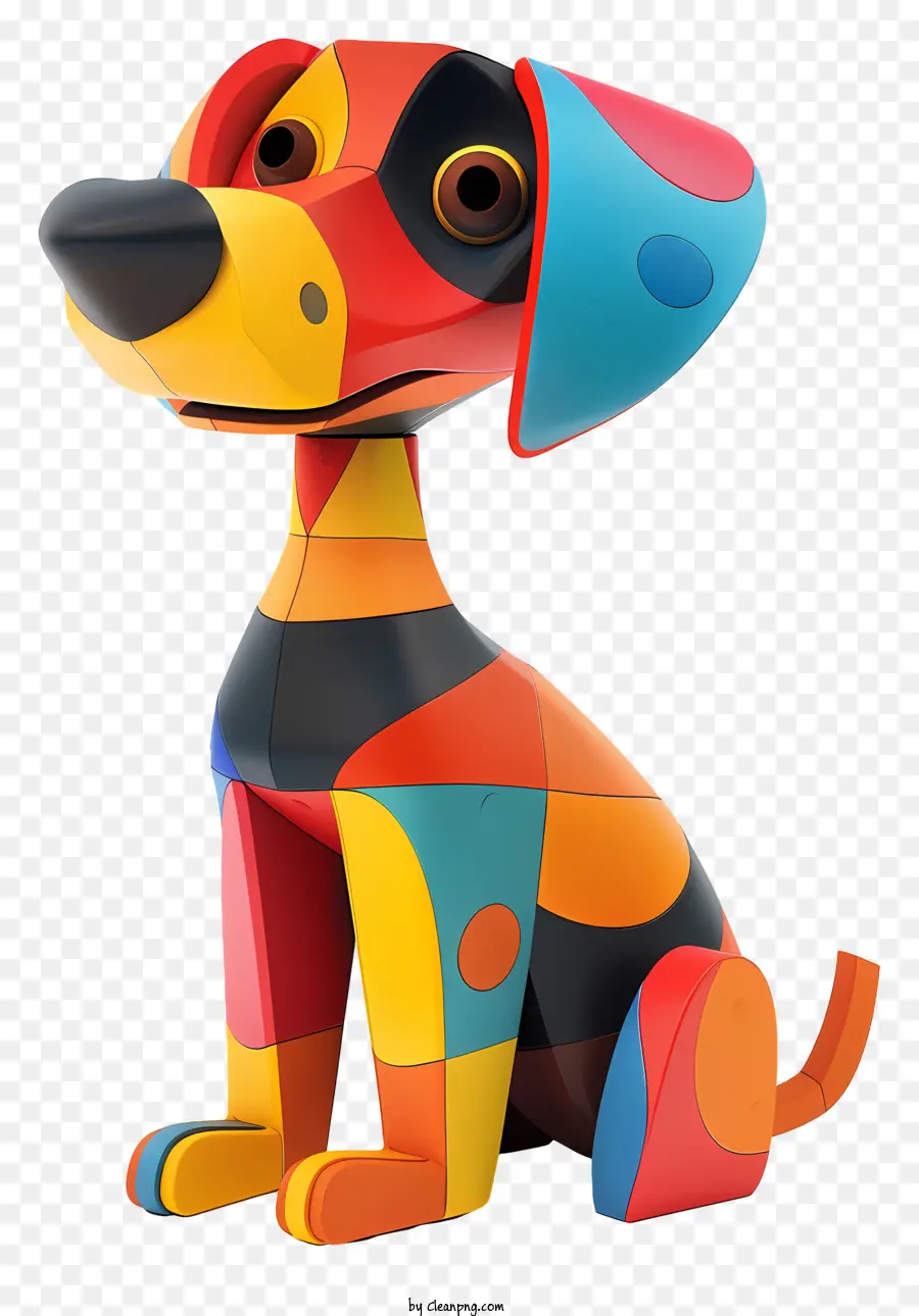 Mainan Anjing，3d Rendering PNG