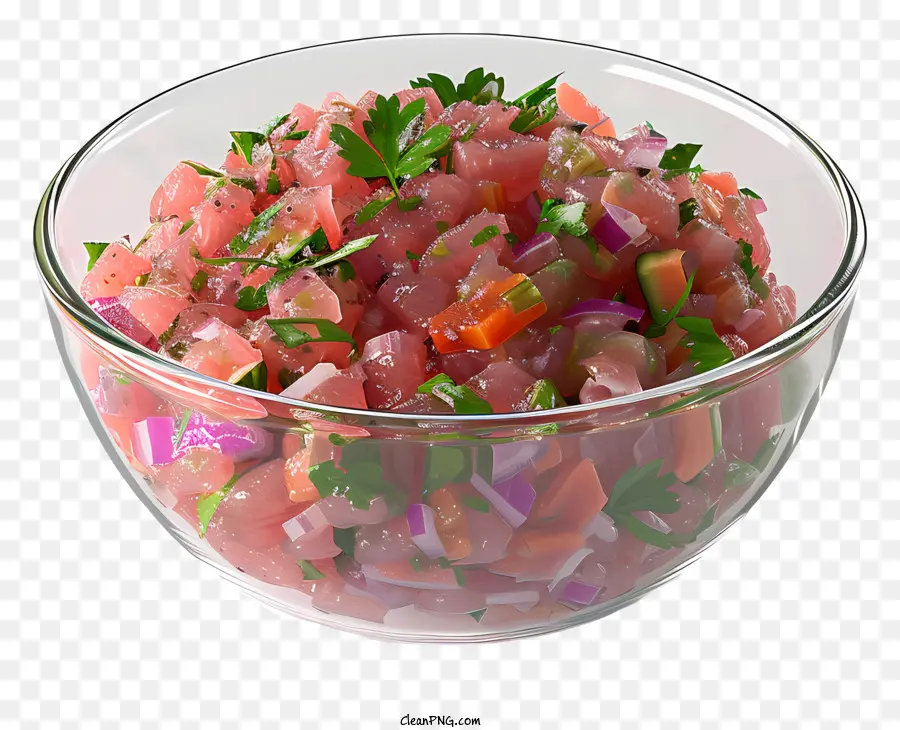 Steak Tartar，Salad PNG