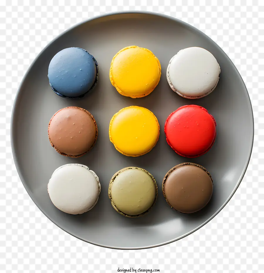 Makaroni，Macaron Berwarna Warni PNG