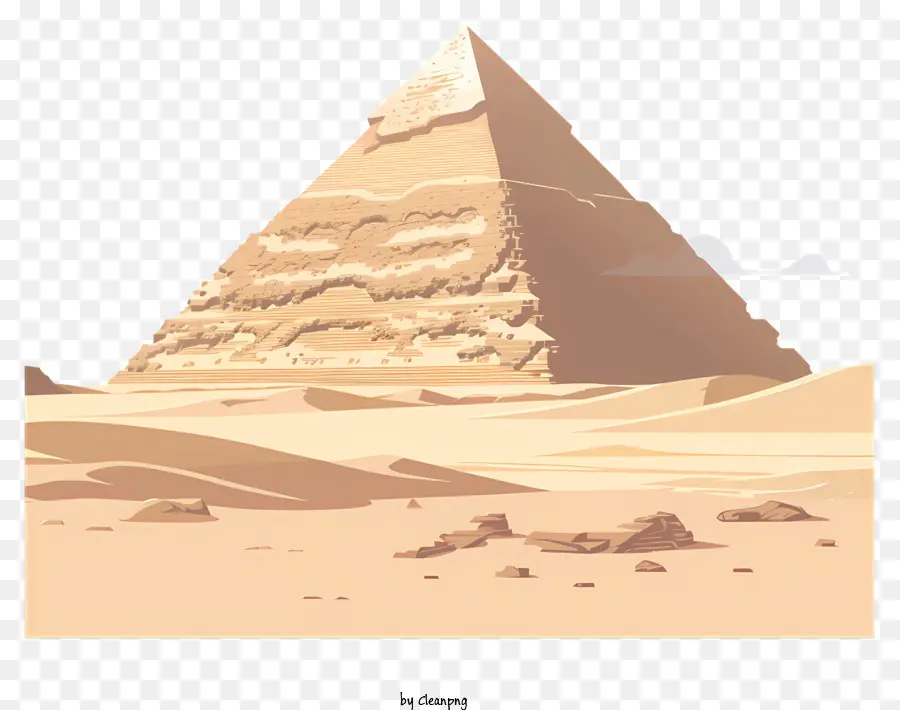 Piramida Mesir，Gurun PNG