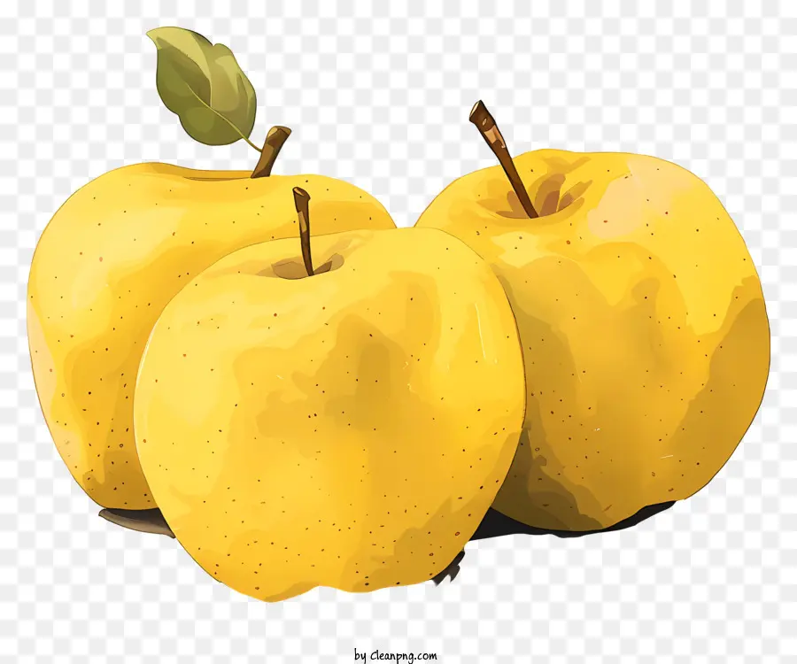 Apel Kuning，Apple PNG