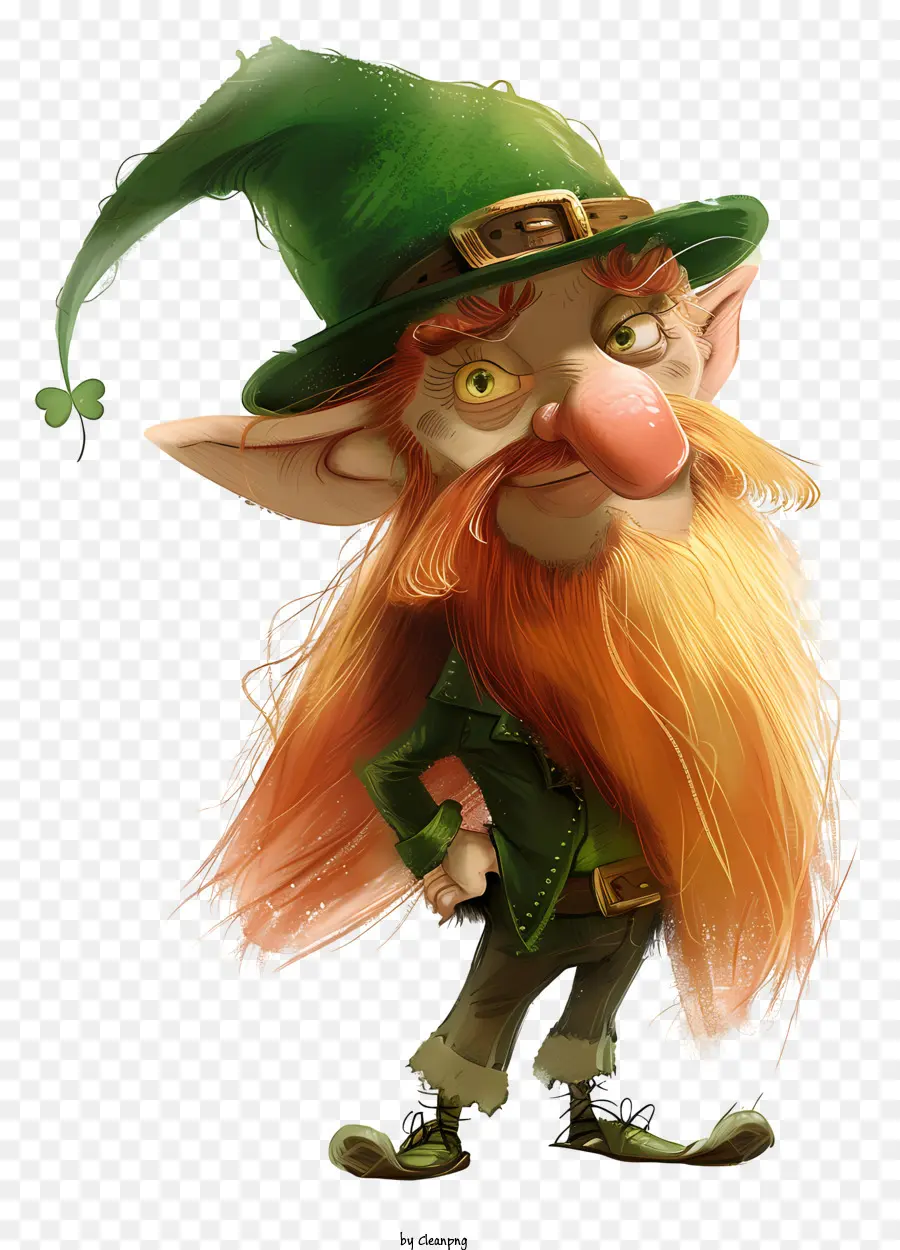 Selamat Hari St Patrick，Leprechaun PNG