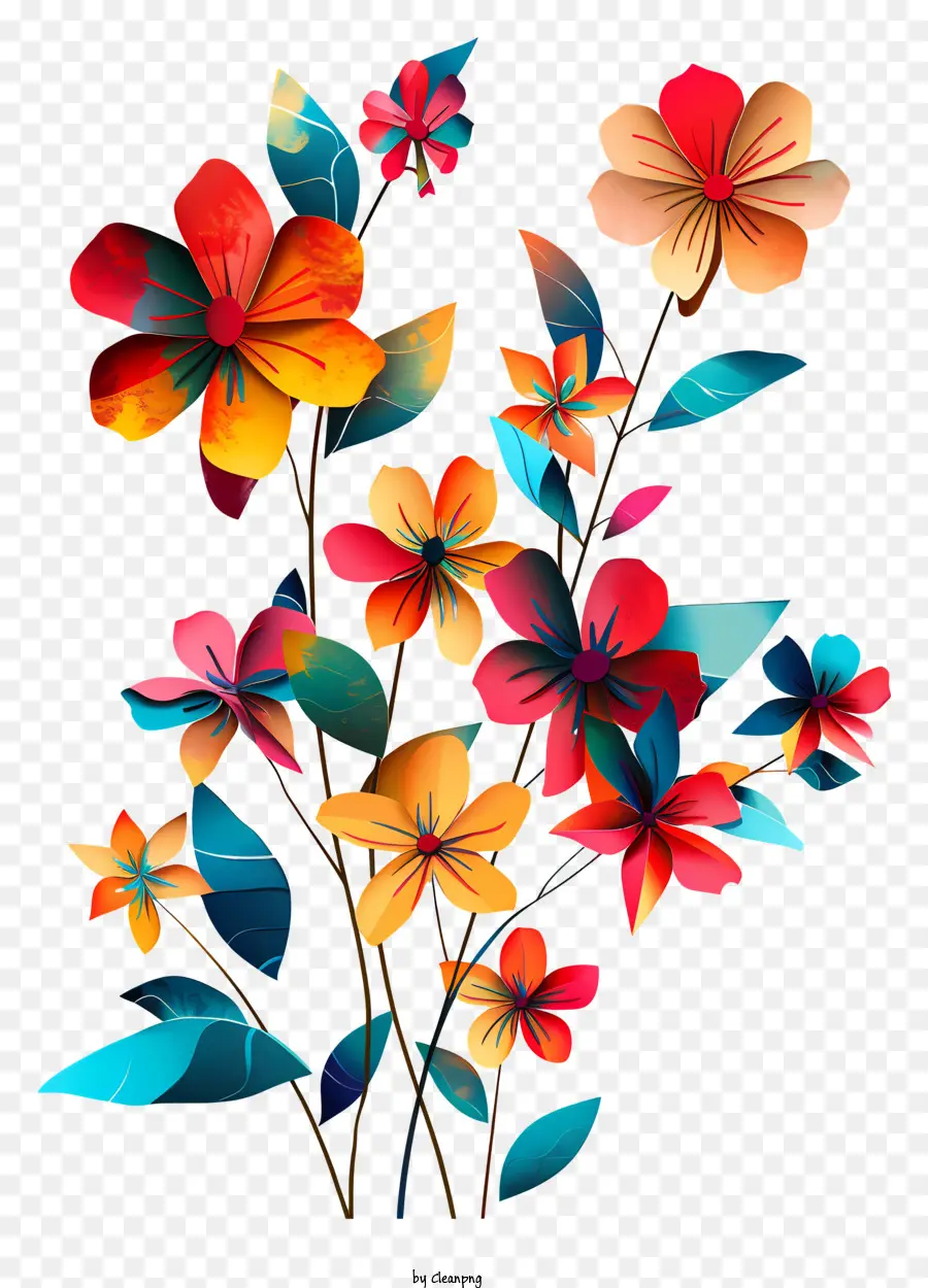 Seni Bunga Hari Wanita，Rangkaian Bunga PNG